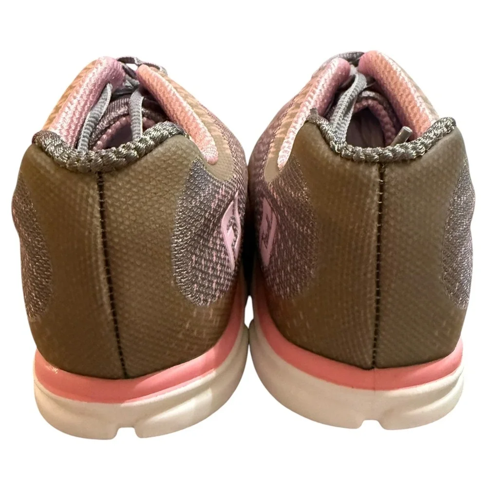 NIB FootJoy emPower 98000 Womens Golf Shoes Gray Pink Mesh  6.5 W Wide